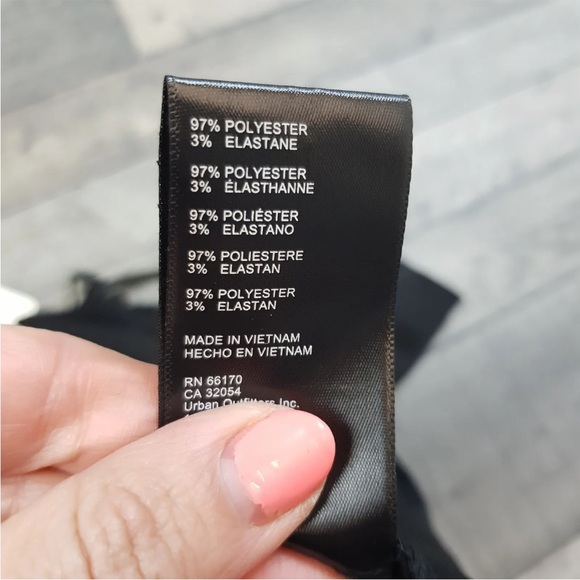 Urban Outfitters Satin Mallory Mini Dress XS UK 6 Black Slip LBD Party BNWT - Picture 9 of 11